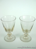 Bicchieri antichi in vetro soffiati a mano a174